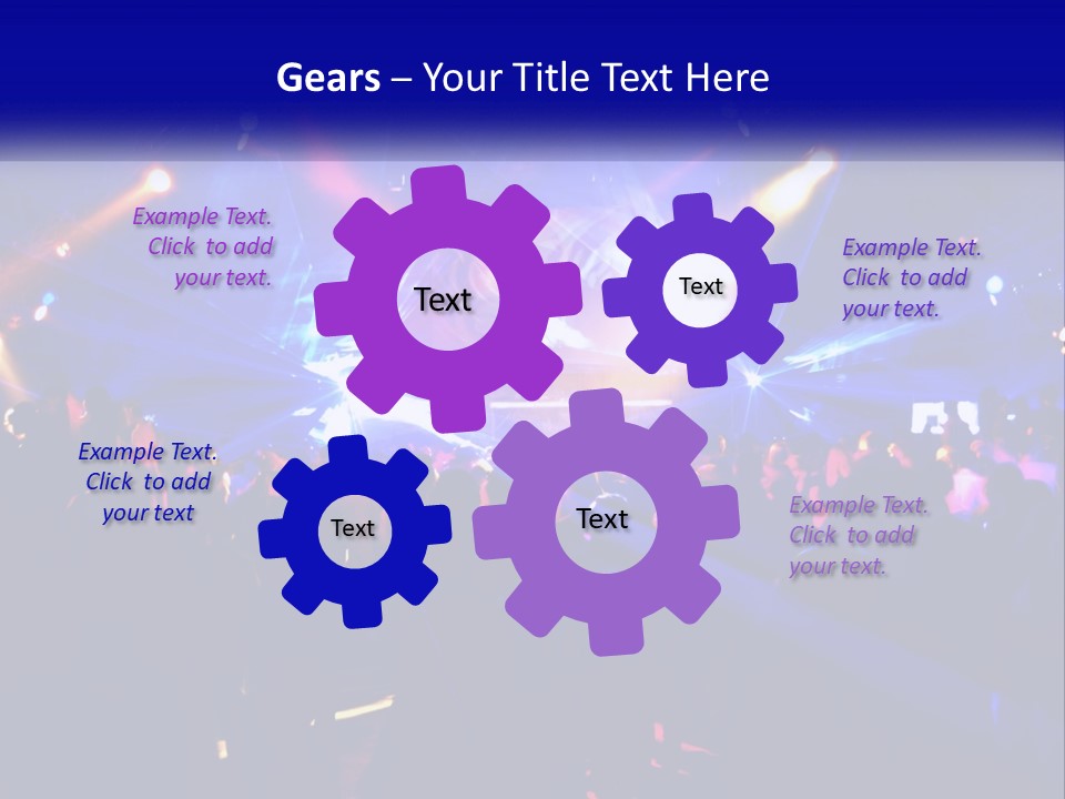 Nightclub Dance Pleasure PowerPoint Template