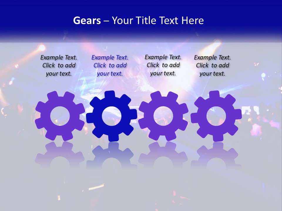 Nightclub Dance Pleasure PowerPoint Template