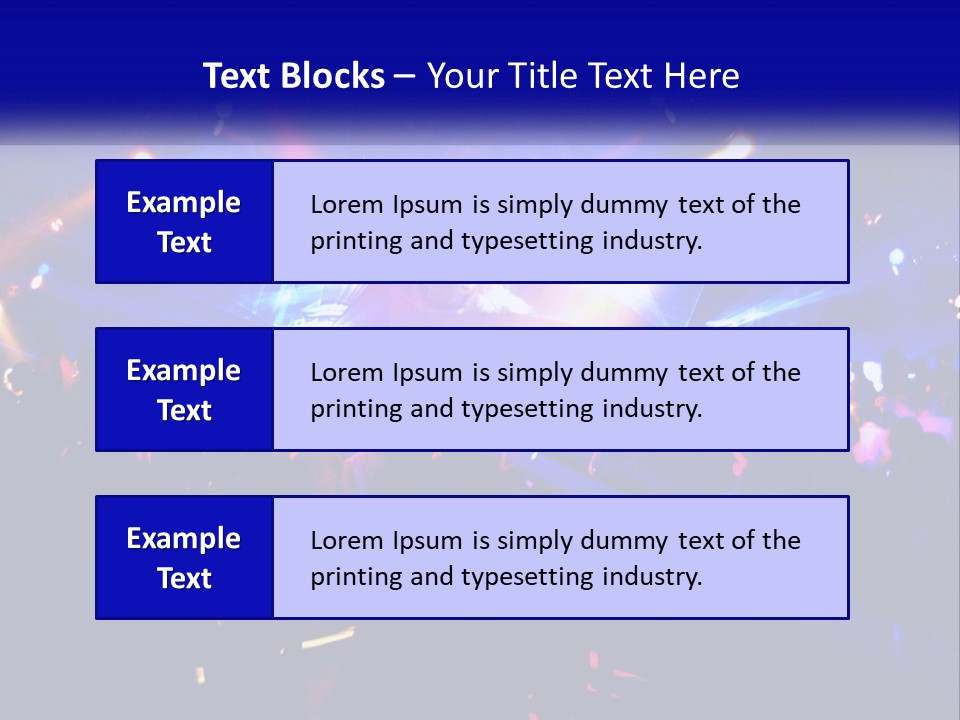 Nightclub Dance Pleasure PowerPoint Template