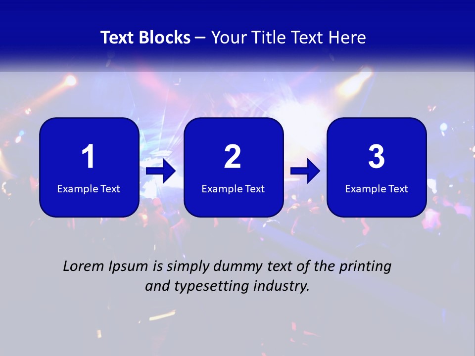 Nightclub Dance Pleasure PowerPoint Template