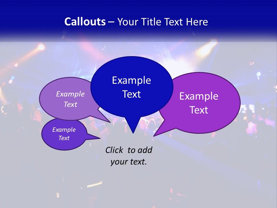 Nightclub Dance Pleasure PowerPoint Template