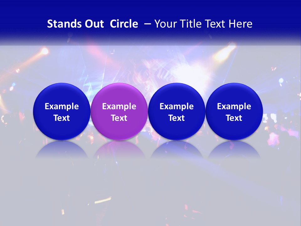 Nightclub Dance Pleasure PowerPoint Template