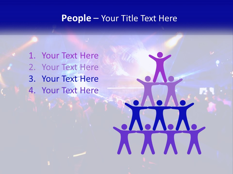 Nightclub Dance Pleasure PowerPoint Template