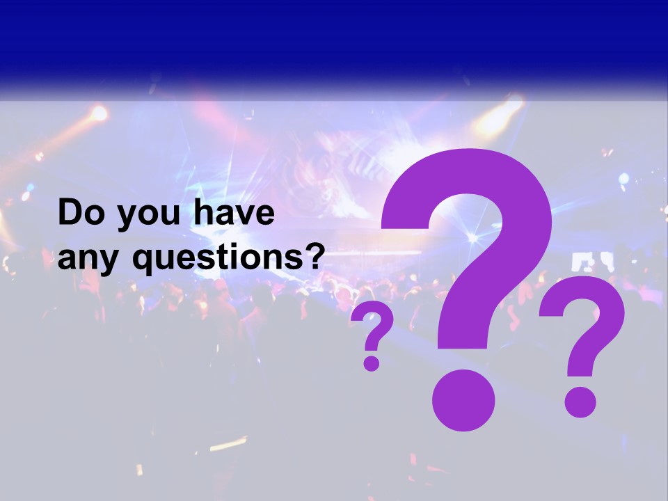 Nightclub Dance Pleasure PowerPoint Template