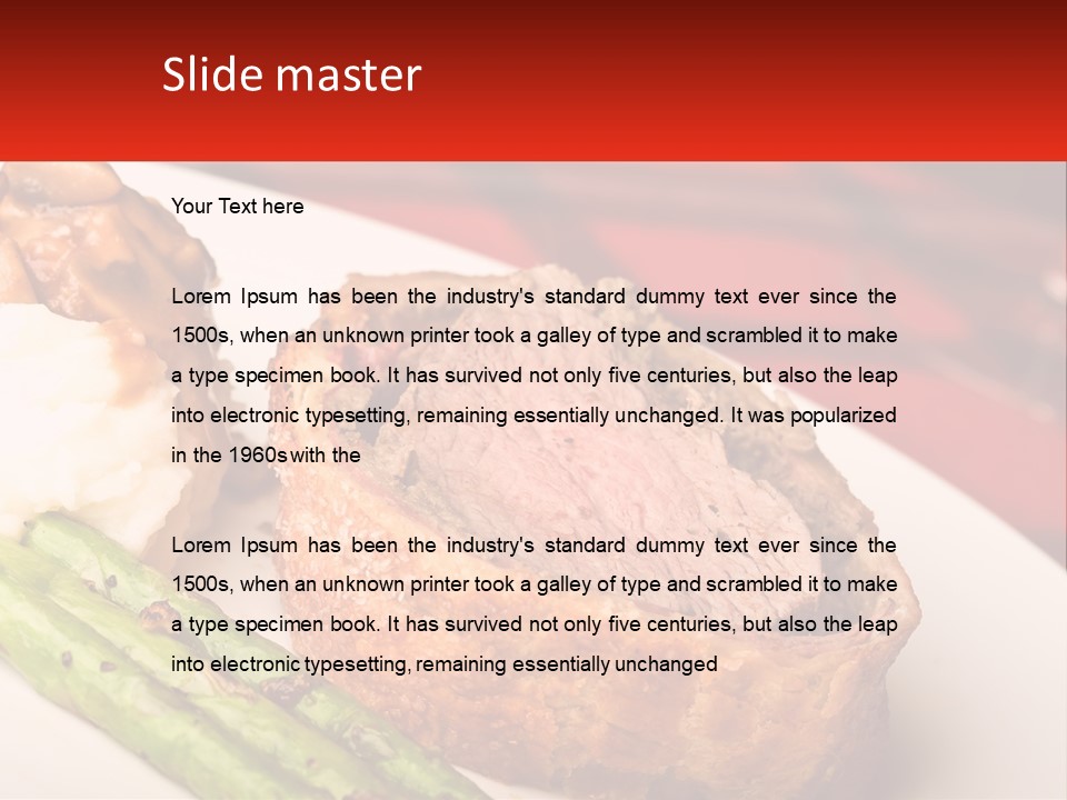 Gravy Beef Puff PowerPoint Template