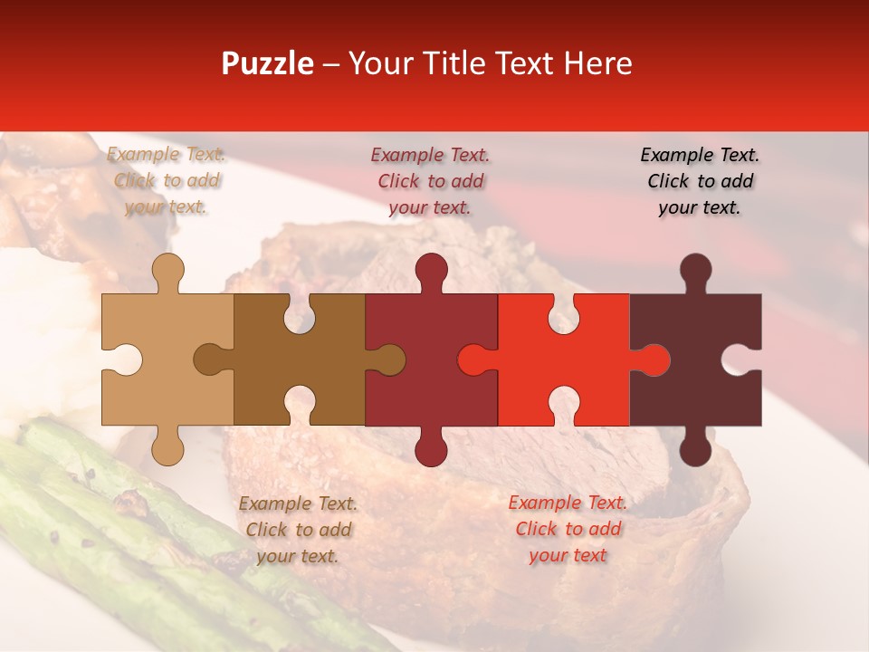 Gravy Beef Puff PowerPoint Template