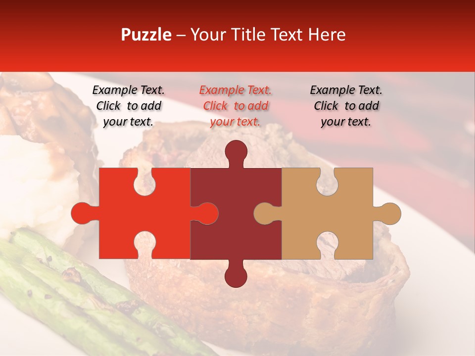 Gravy Beef Puff PowerPoint Template