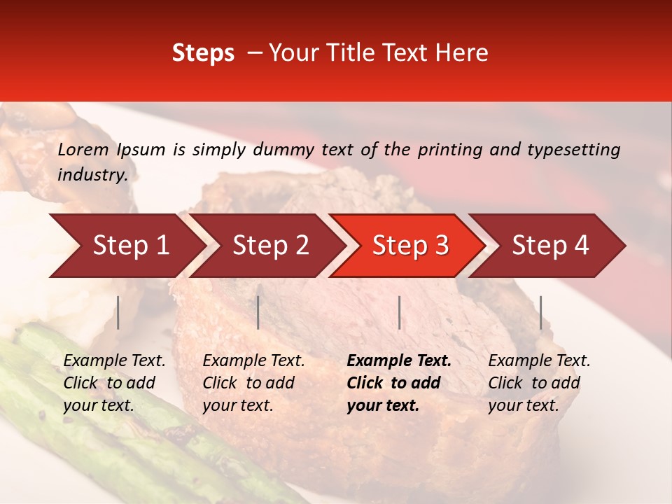 Gravy Beef Puff PowerPoint Template