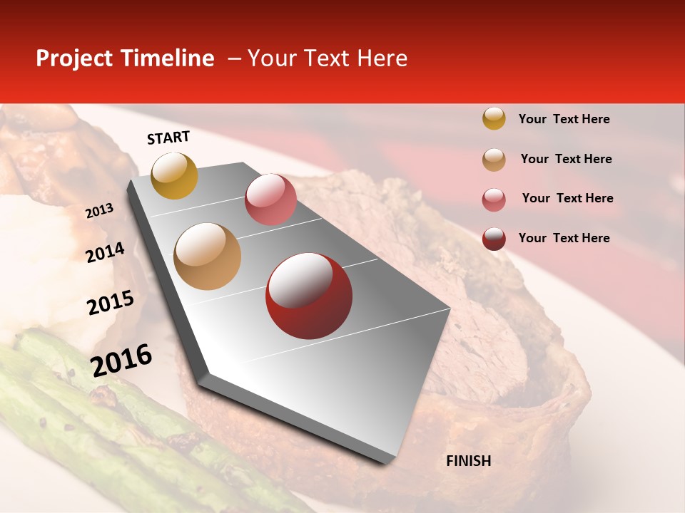 Gravy Beef Puff PowerPoint Template