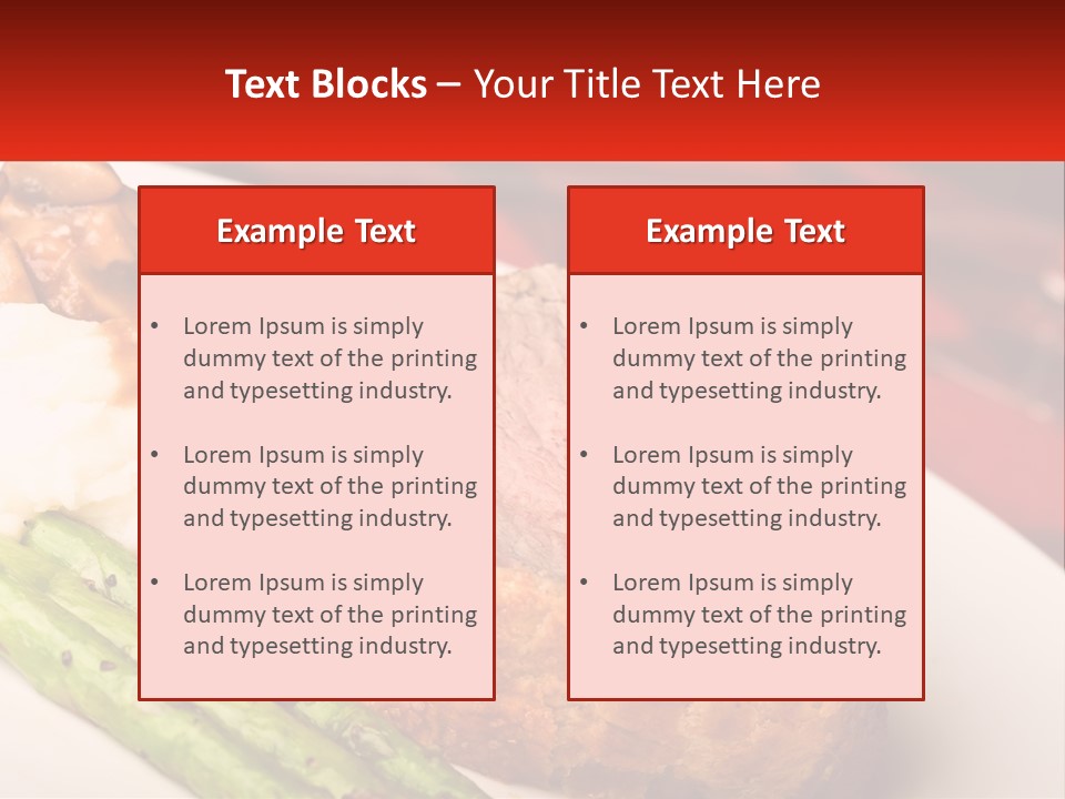 Gravy Beef Puff PowerPoint Template