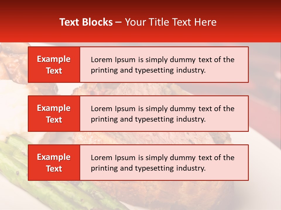 Gravy Beef Puff PowerPoint Template