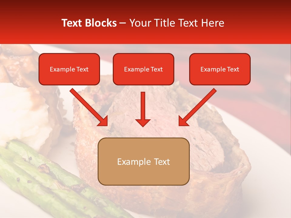 Gravy Beef Puff PowerPoint Template