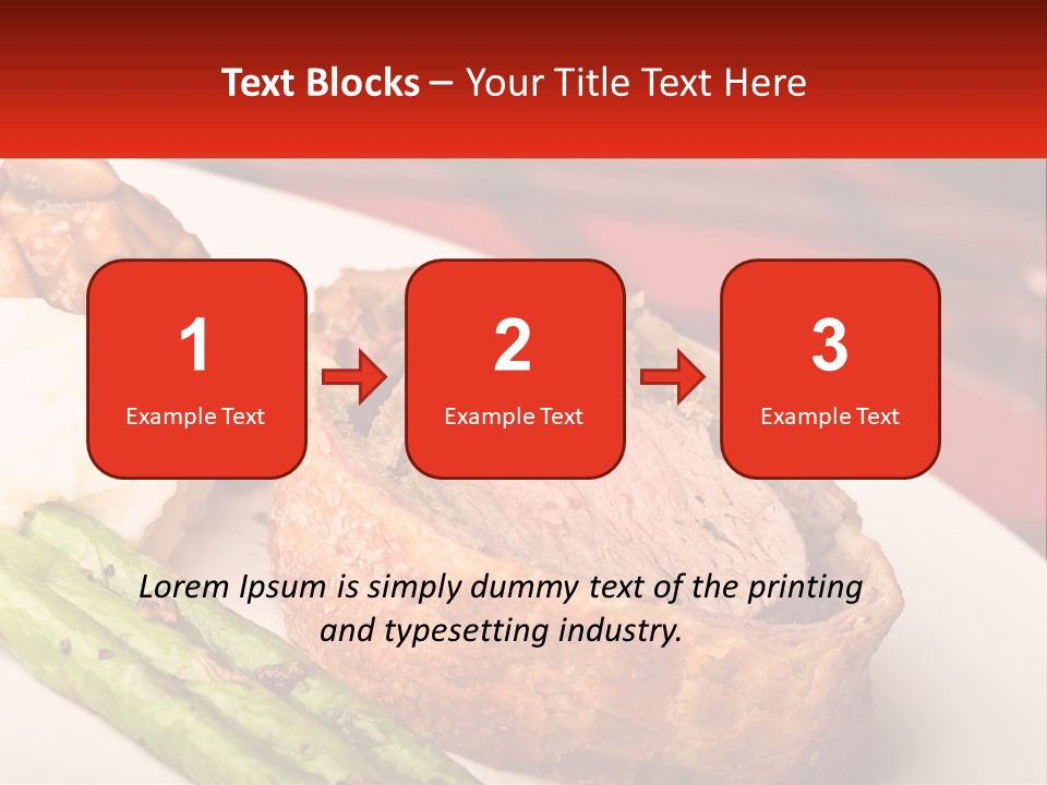 Gravy Beef Puff PowerPoint Template