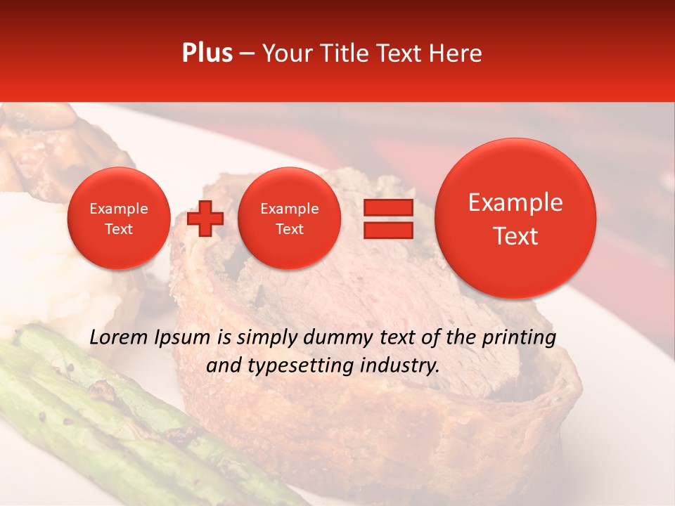 Gravy Beef Puff PowerPoint Template
