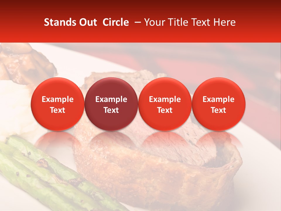 Gravy Beef Puff PowerPoint Template