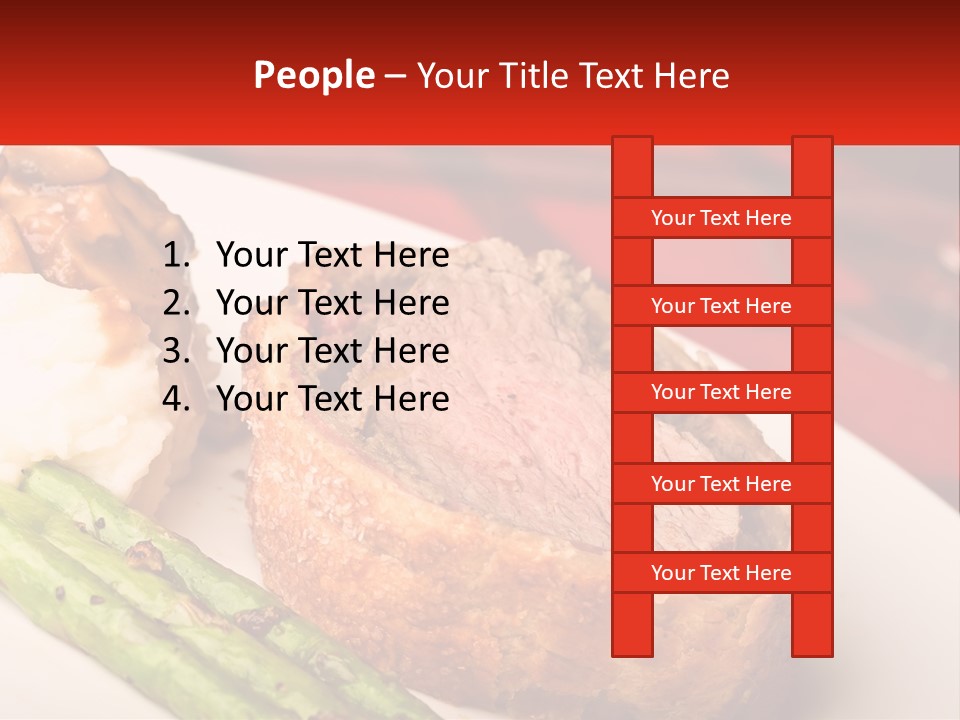 Gravy Beef Puff PowerPoint Template