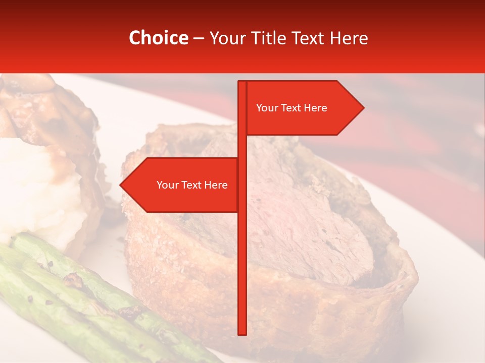 Gravy Beef Puff PowerPoint Template