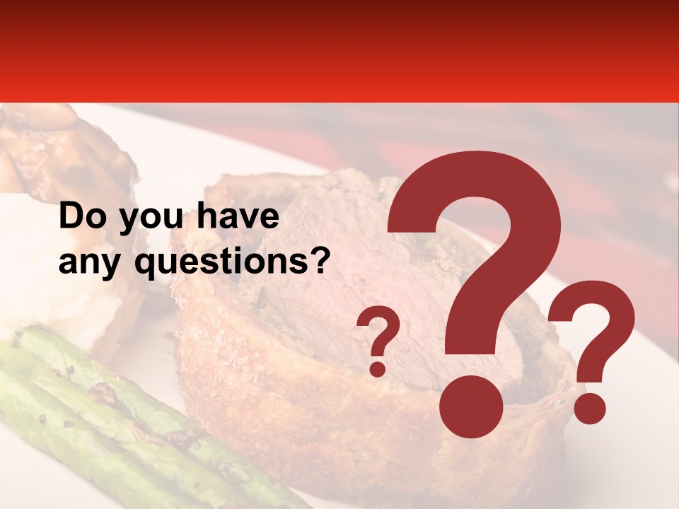 Gravy Beef Puff PowerPoint Template