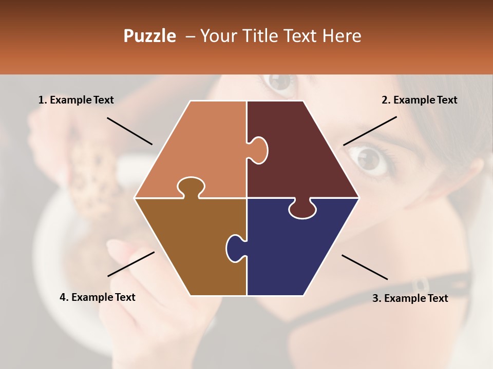 Hush Facial Cute PowerPoint Template