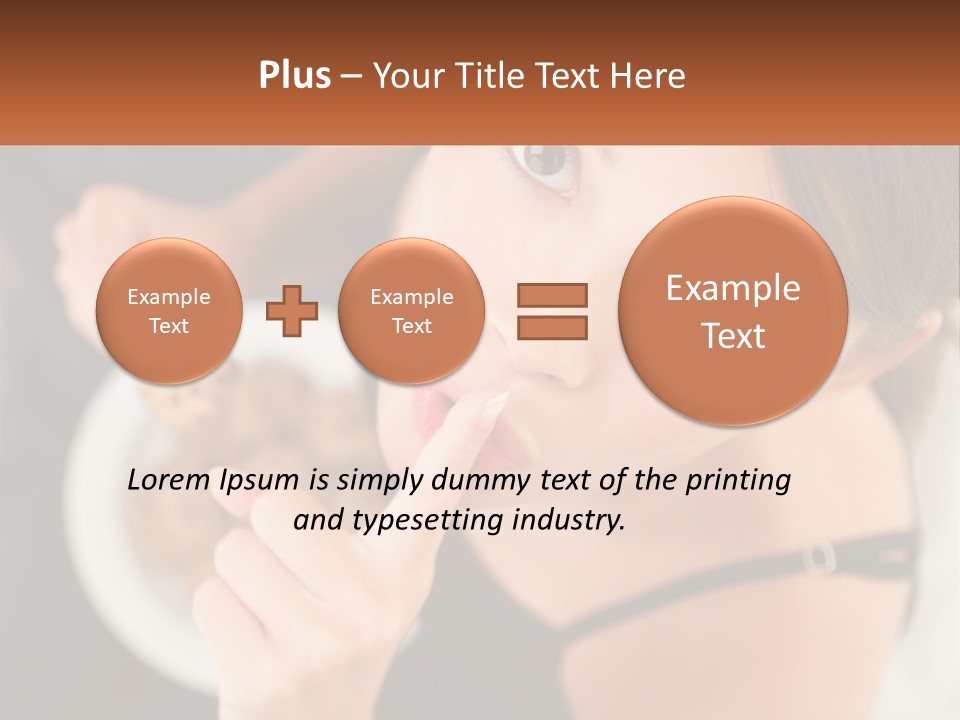 Hush Facial Cute PowerPoint Template