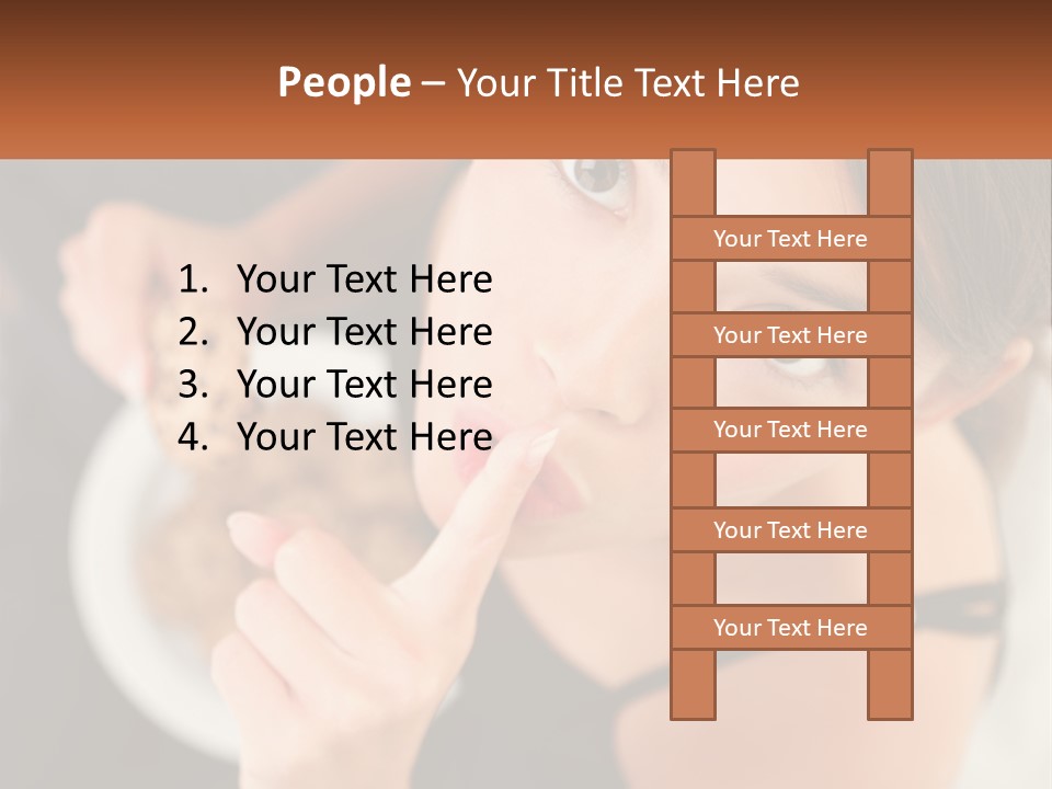 Hush Facial Cute PowerPoint Template