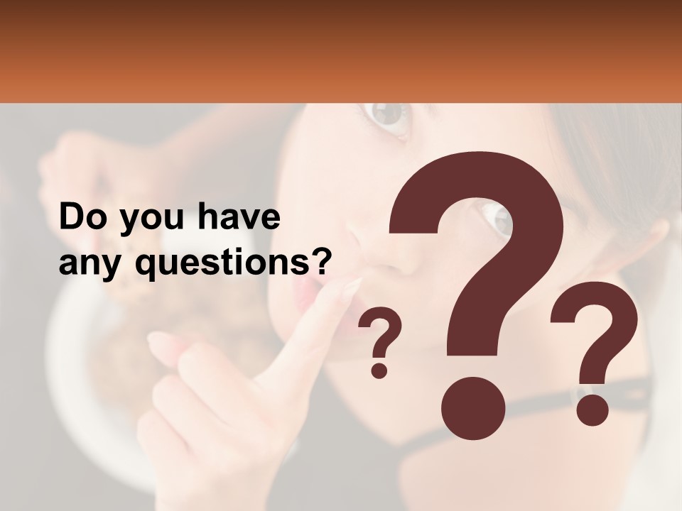 Hush Facial Cute PowerPoint Template