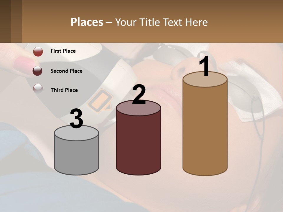 Skin Action Towel PowerPoint Template