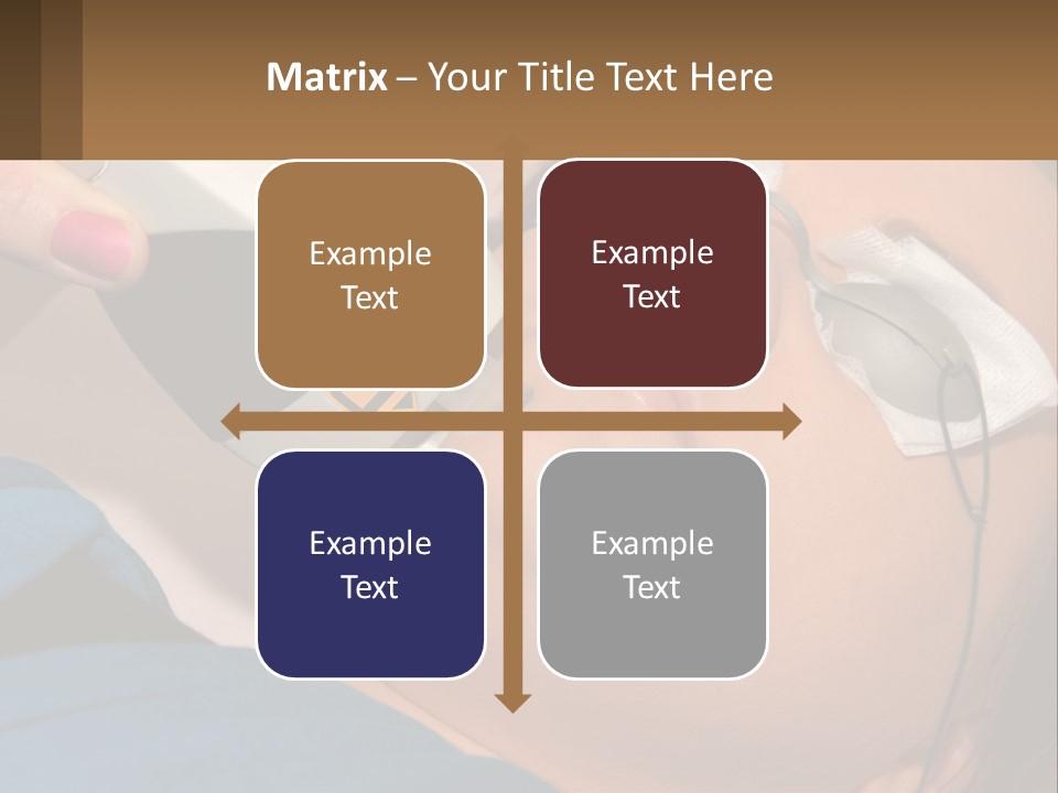 Skin Action Towel PowerPoint Template