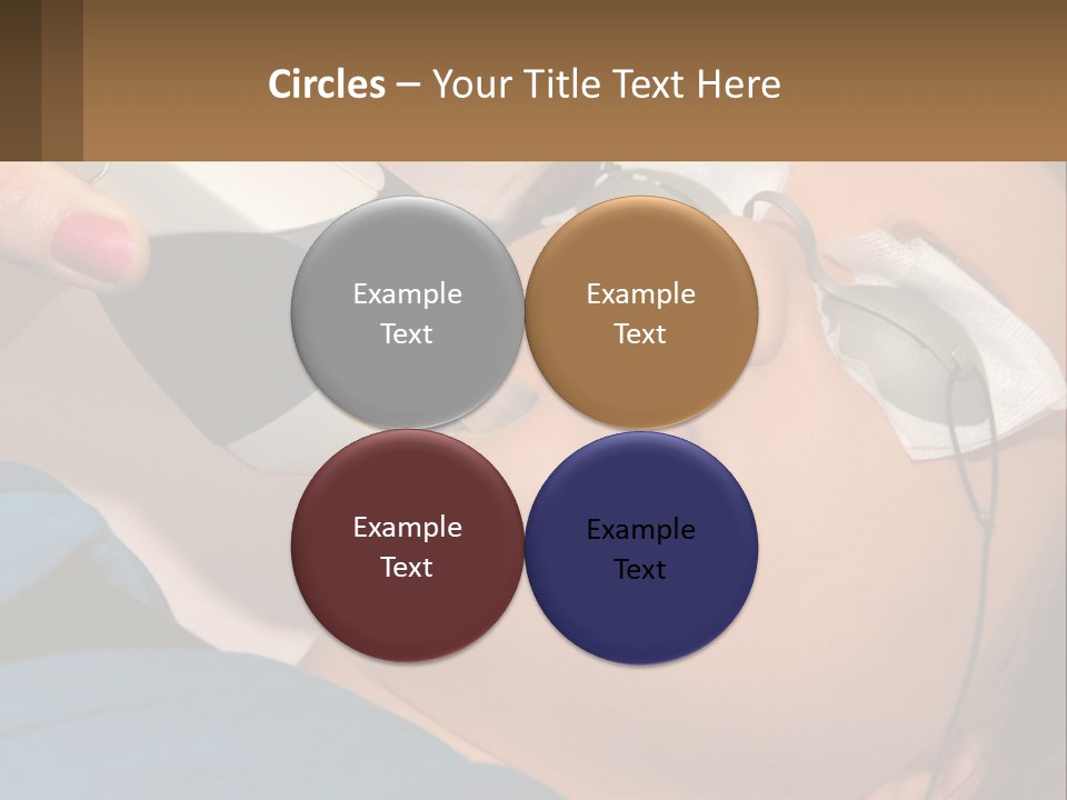 Skin Action Towel PowerPoint Template