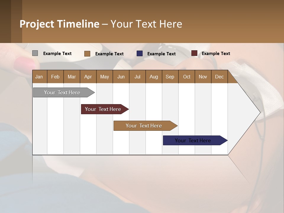 Skin Action Towel PowerPoint Template