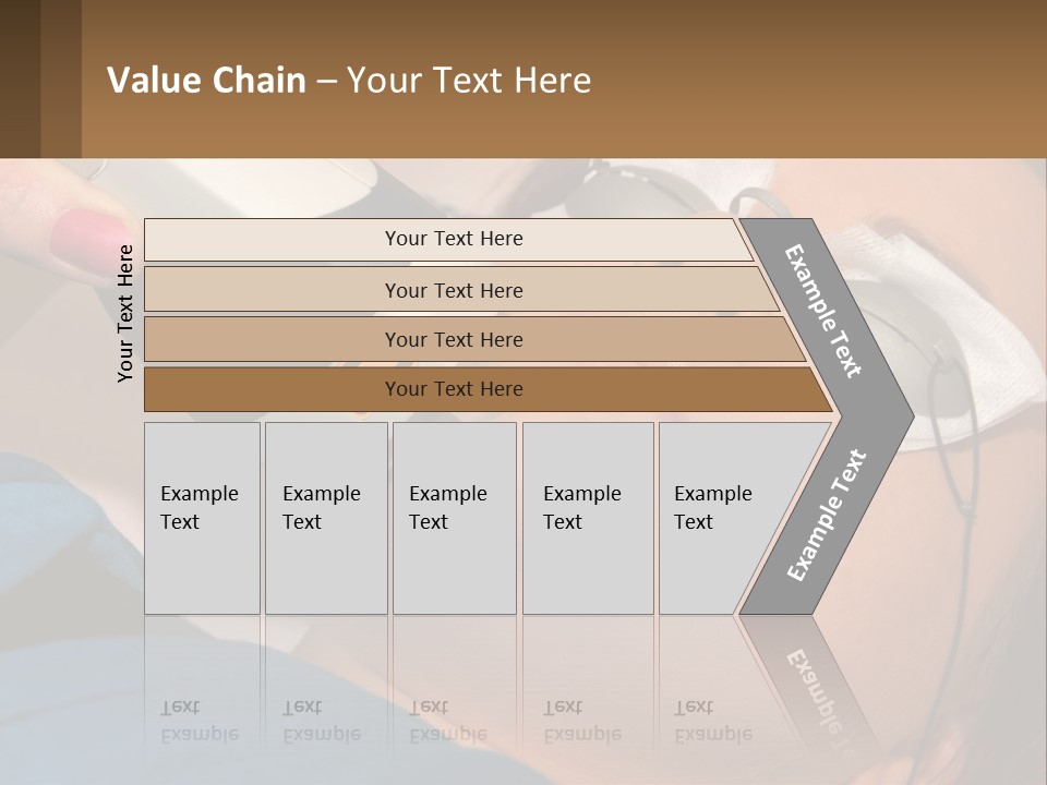 Skin Action Towel PowerPoint Template