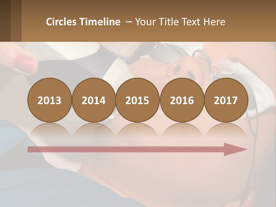 Skin Action Towel PowerPoint Template