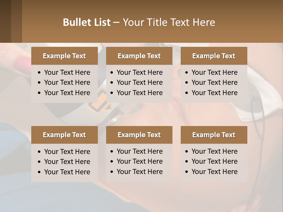 Skin Action Towel PowerPoint Template