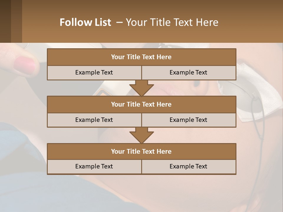 Skin Action Towel PowerPoint Template