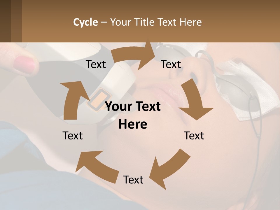 Skin Action Towel PowerPoint Template