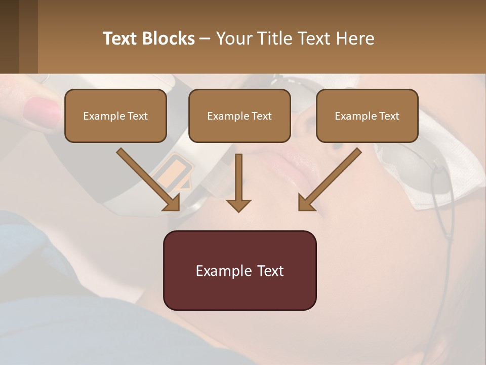 Skin Action Towel PowerPoint Template
