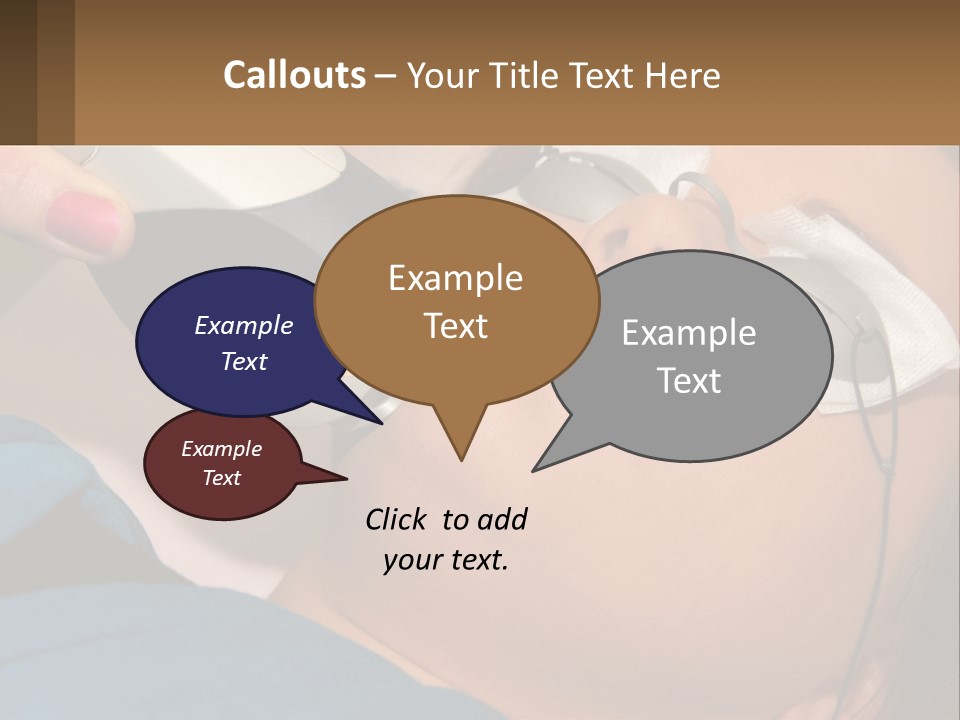 Skin Action Towel PowerPoint Template