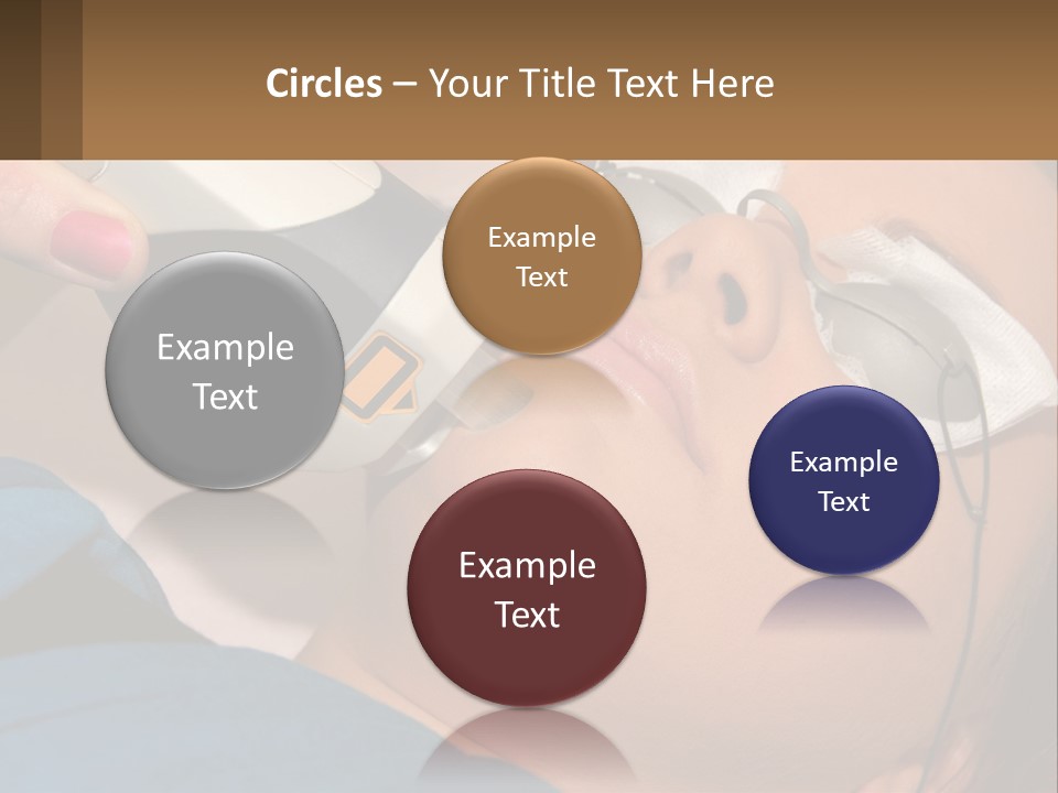 Skin Action Towel PowerPoint Template