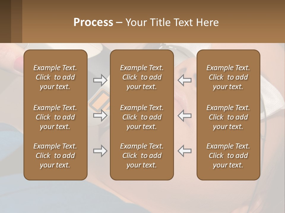 Skin Action Towel PowerPoint Template