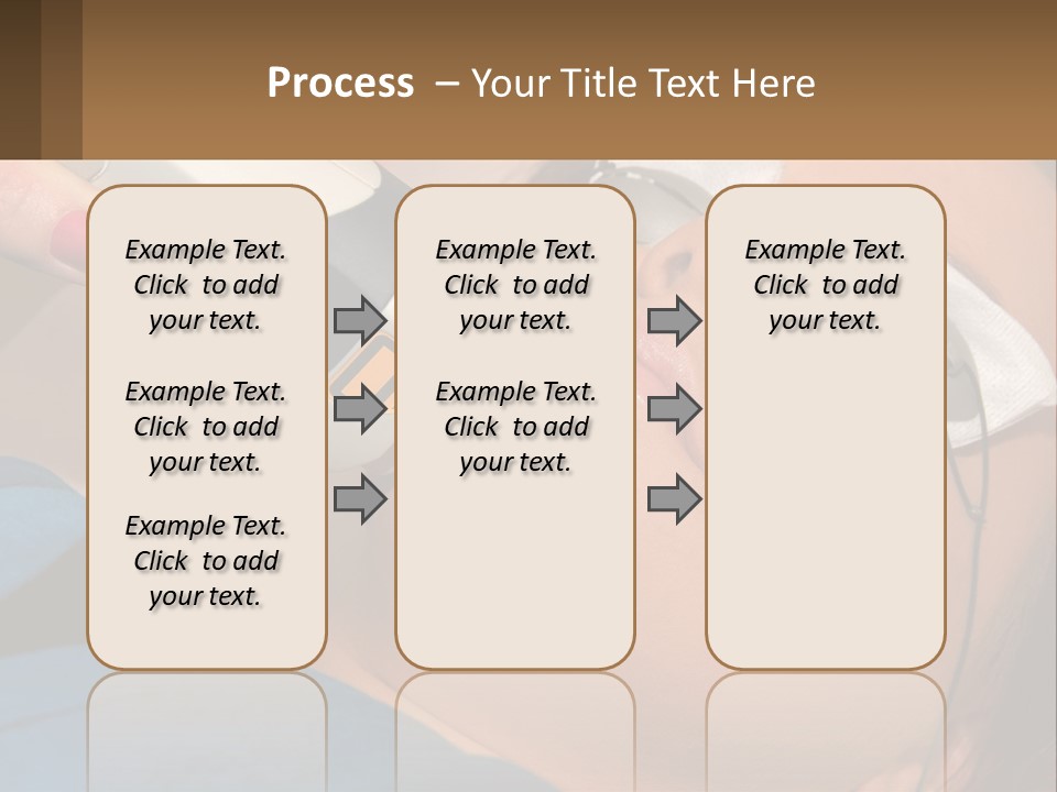 Skin Action Towel PowerPoint Template