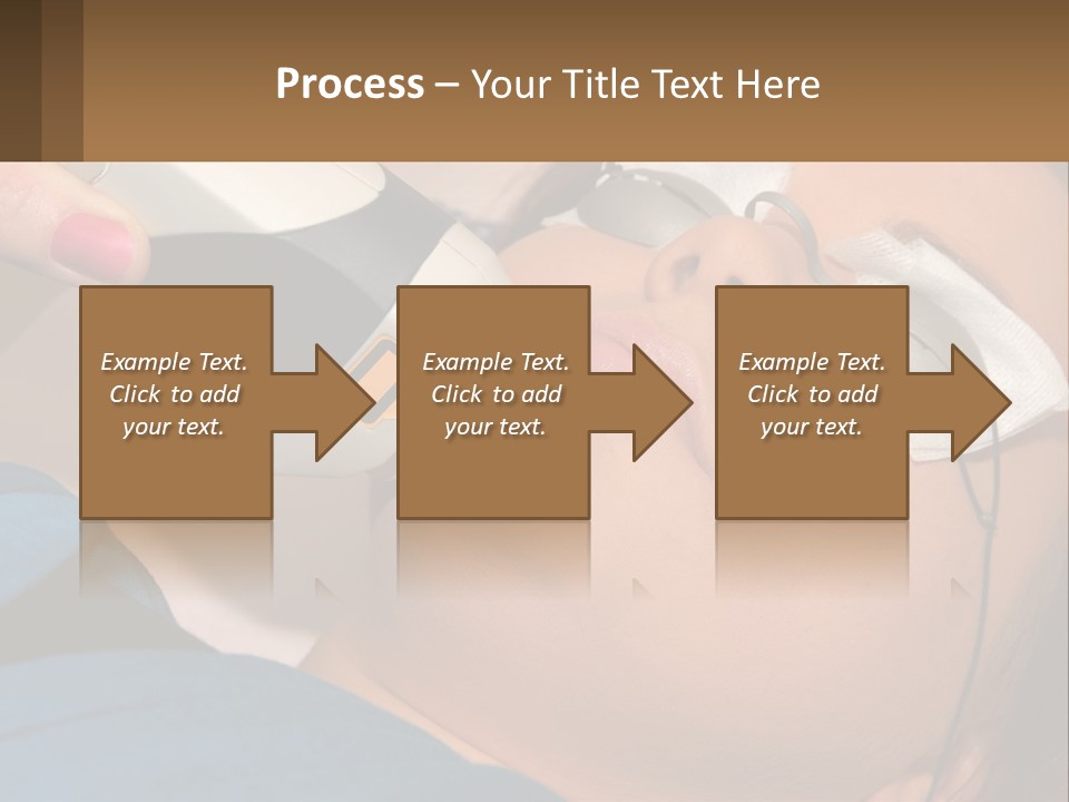 Skin Action Towel PowerPoint Template