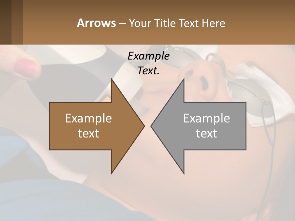 Skin Action Towel PowerPoint Template