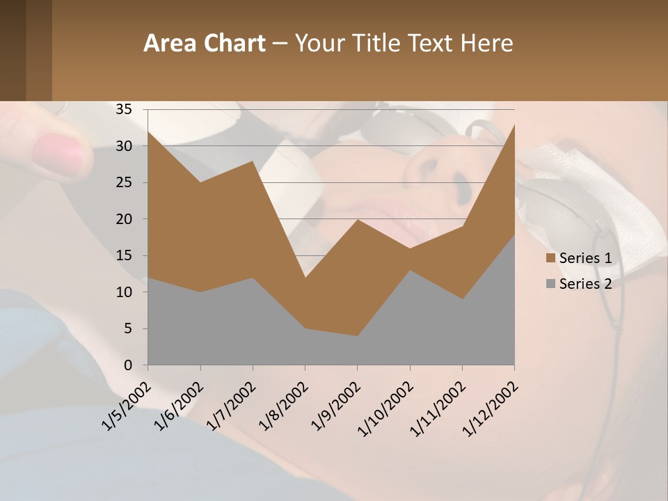 Skin Action Towel PowerPoint Template