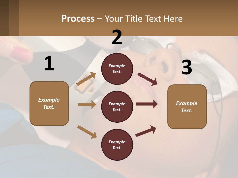 Skin Action Towel PowerPoint Template