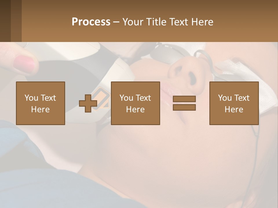 Skin Action Towel PowerPoint Template