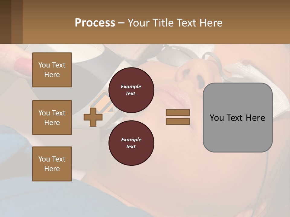 Skin Action Towel PowerPoint Template