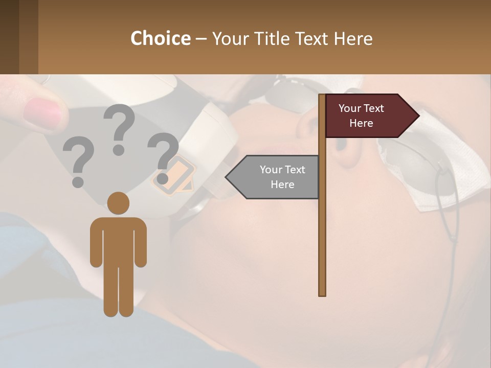 Skin Action Towel PowerPoint Template