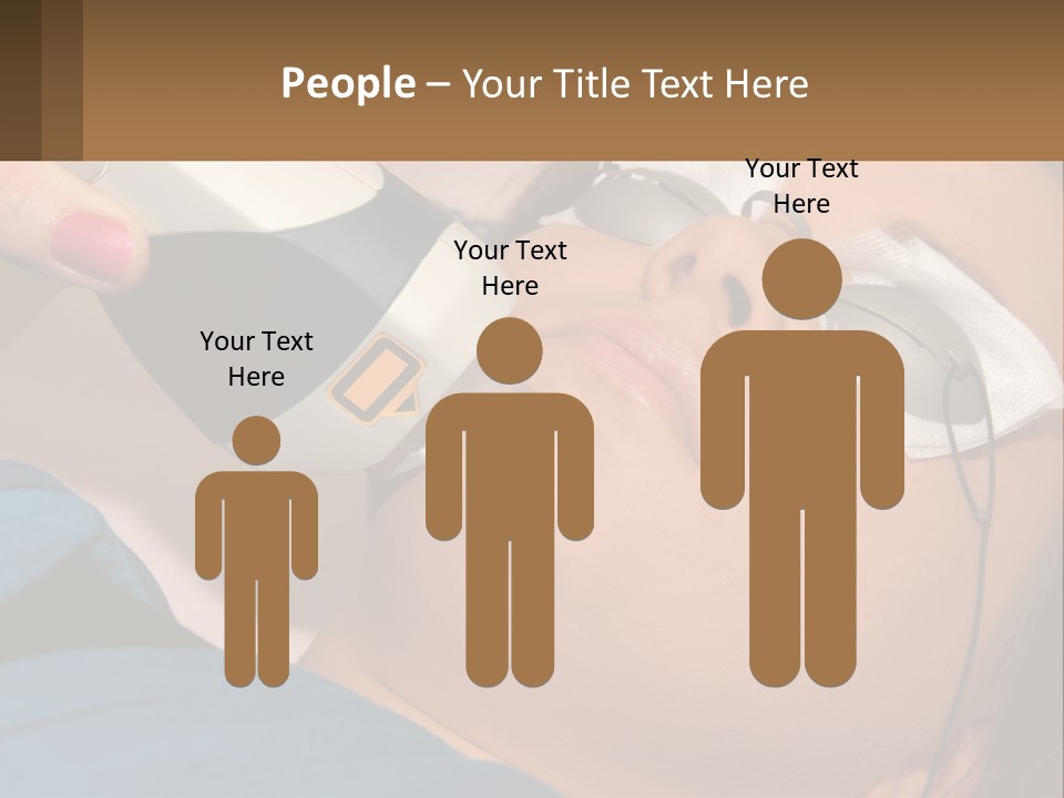 Skin Action Towel PowerPoint Template