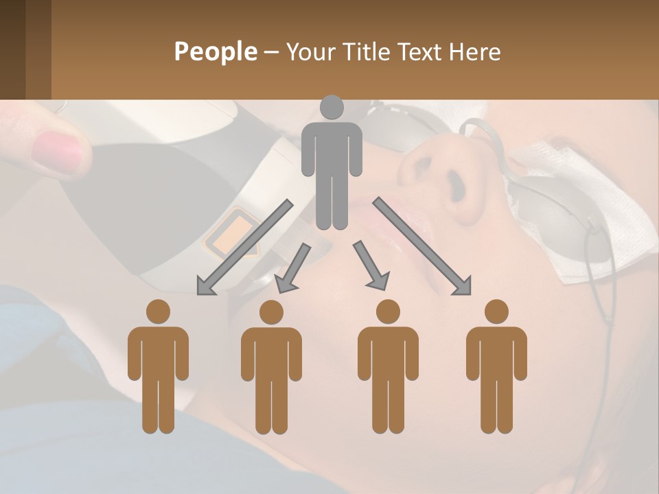 Skin Action Towel PowerPoint Template