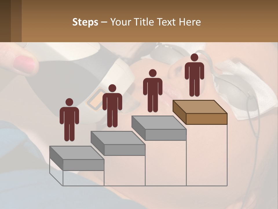 Skin Action Towel PowerPoint Template